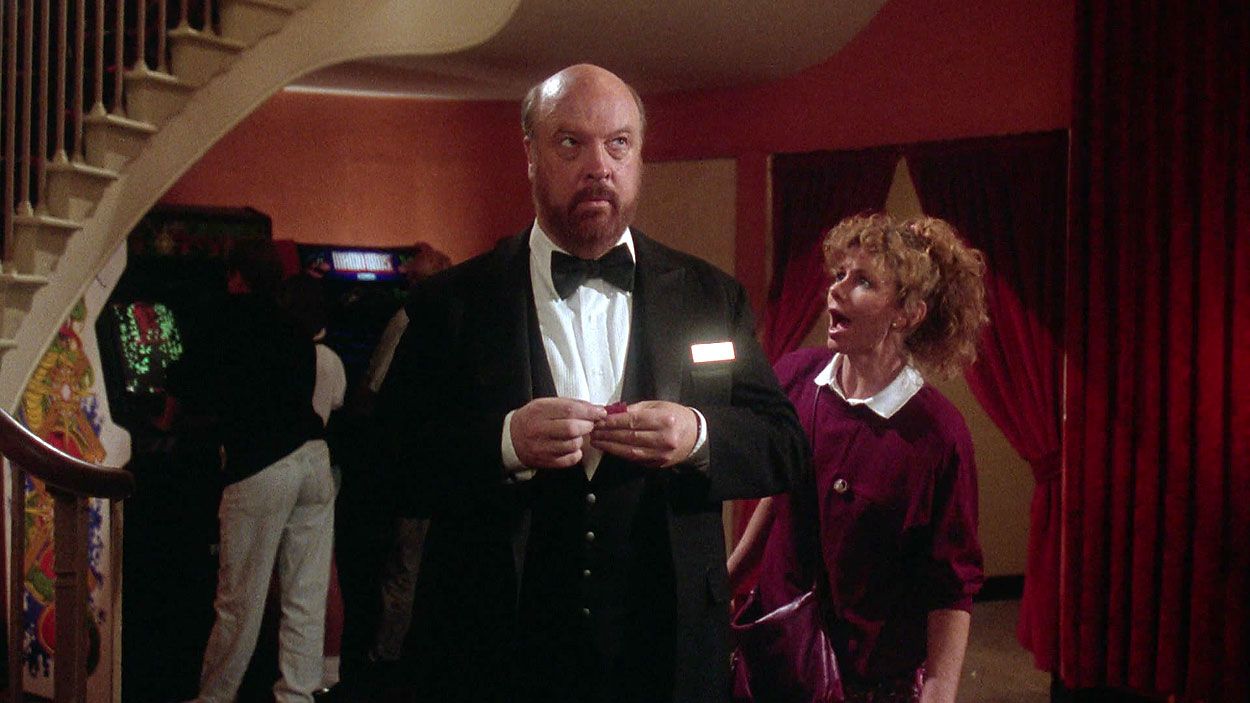 Paul Bartel and Belinda Balaski in Gremlins 2