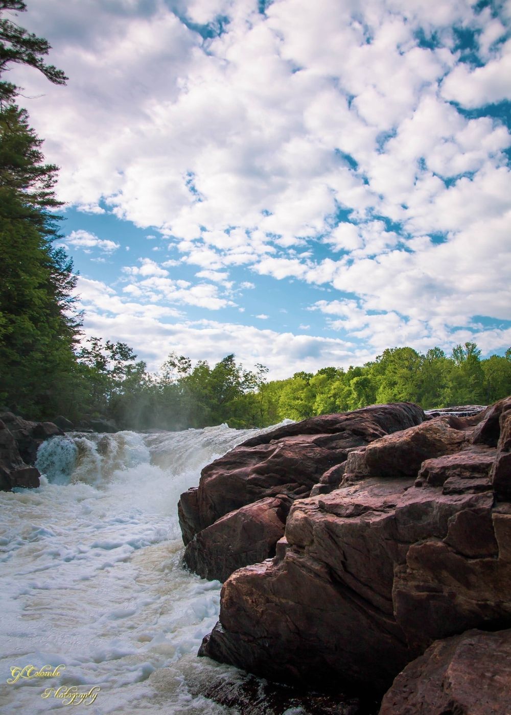 lake luzerne falls