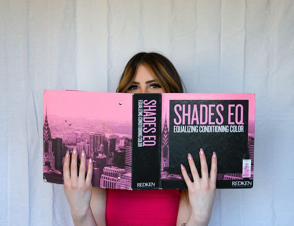 hairstylist branding shoot