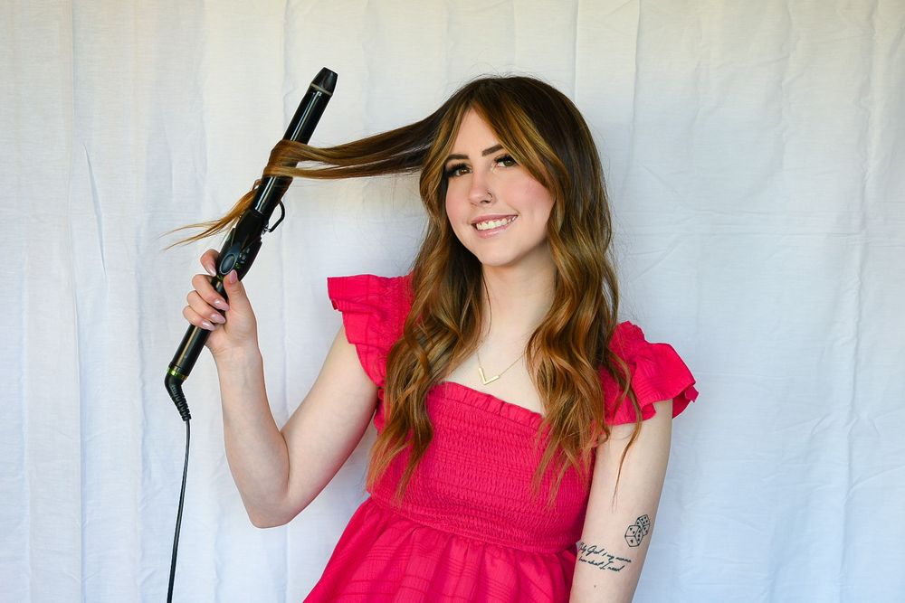 hairstylist branding shoot