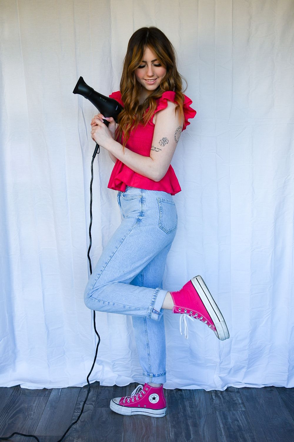 hairstylist branding shoot