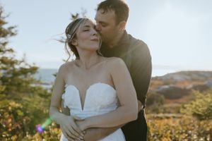 Polly's Cove, Sunset, Couple, Anniversary Session, Elopement Photographer, Halifax Photographer, Nova Scotia Photographer, Peggy's Cove