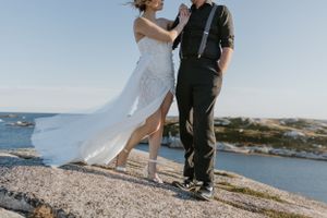 Polly's Cove, Sunset, Couple, Anniversary Session, Elopement Photographer, Halifax Photographer, Nova Scotia Photographer, Peggy's Cove