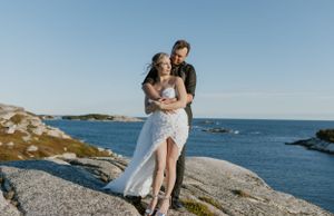 Polly's Cove, Sunset, Couple, Anniversary Session, Elopement Photographer, Halifax Photographer, Nova Scotia Photographer, Peggy's Cove