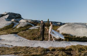 Polly's Cove, Sunset, Couple, Anniversary Session, Elopement Photographer, Halifax Photographer, Nova Scotia Photographer, Peggy's Cove