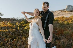 Polly's Cove, Sunset, Couple, Anniversary Session, Elopement Photographer, Halifax Photographer, Nova Scotia Photographer, Peggy's Cove