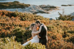 Polly's Cove, Sunset, Couple, Anniversary Session, Elopement Photographer, Halifax Photographer, Nova Scotia Photographer, Peggy's Cove
