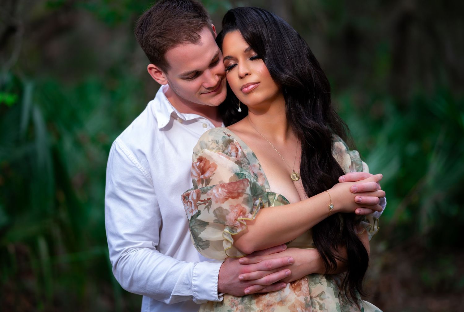 elegant engagement photography