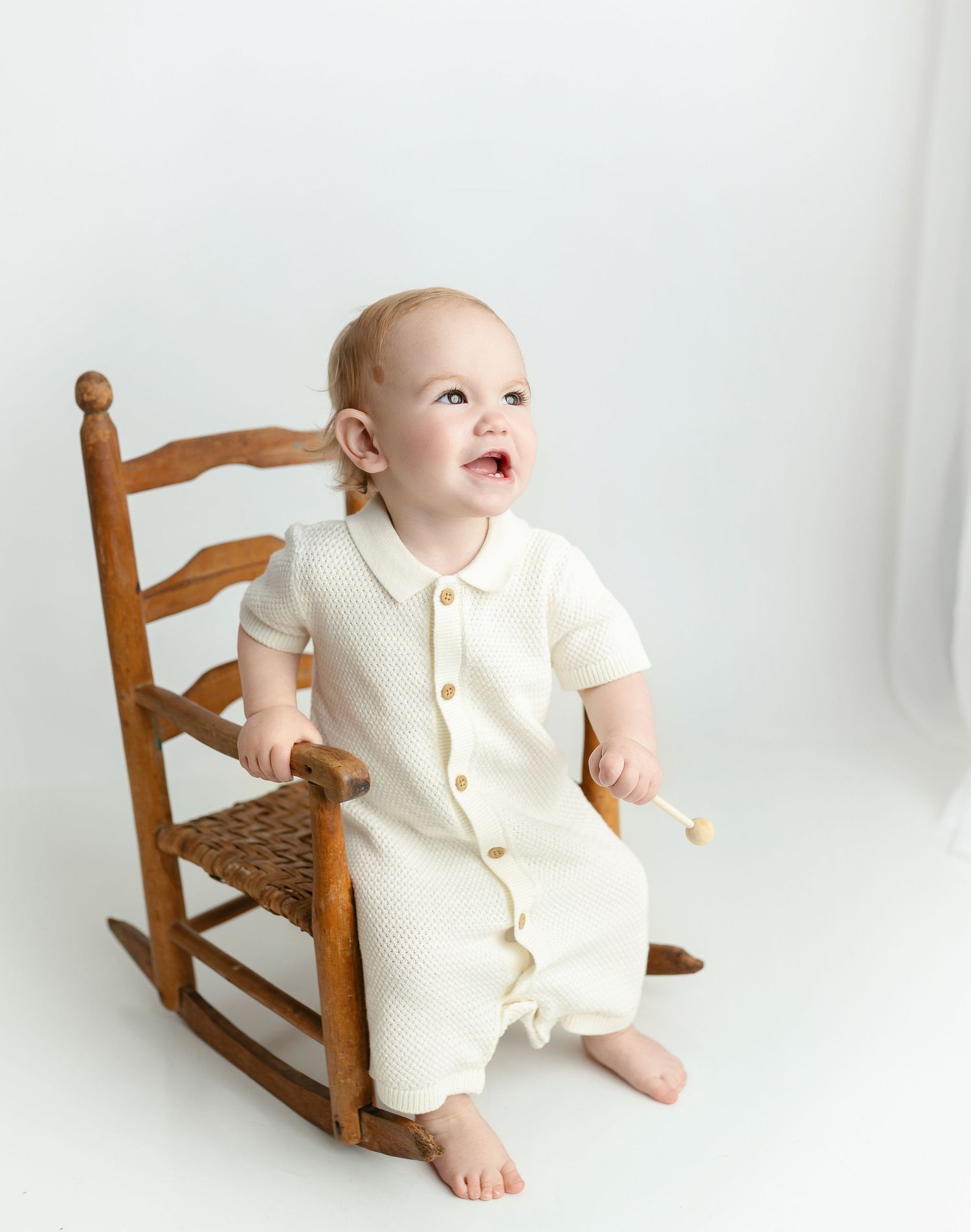 A 6m milestone session with a little boy. Greenville SC milestone Photographer, Easley, SC newborn photographer
