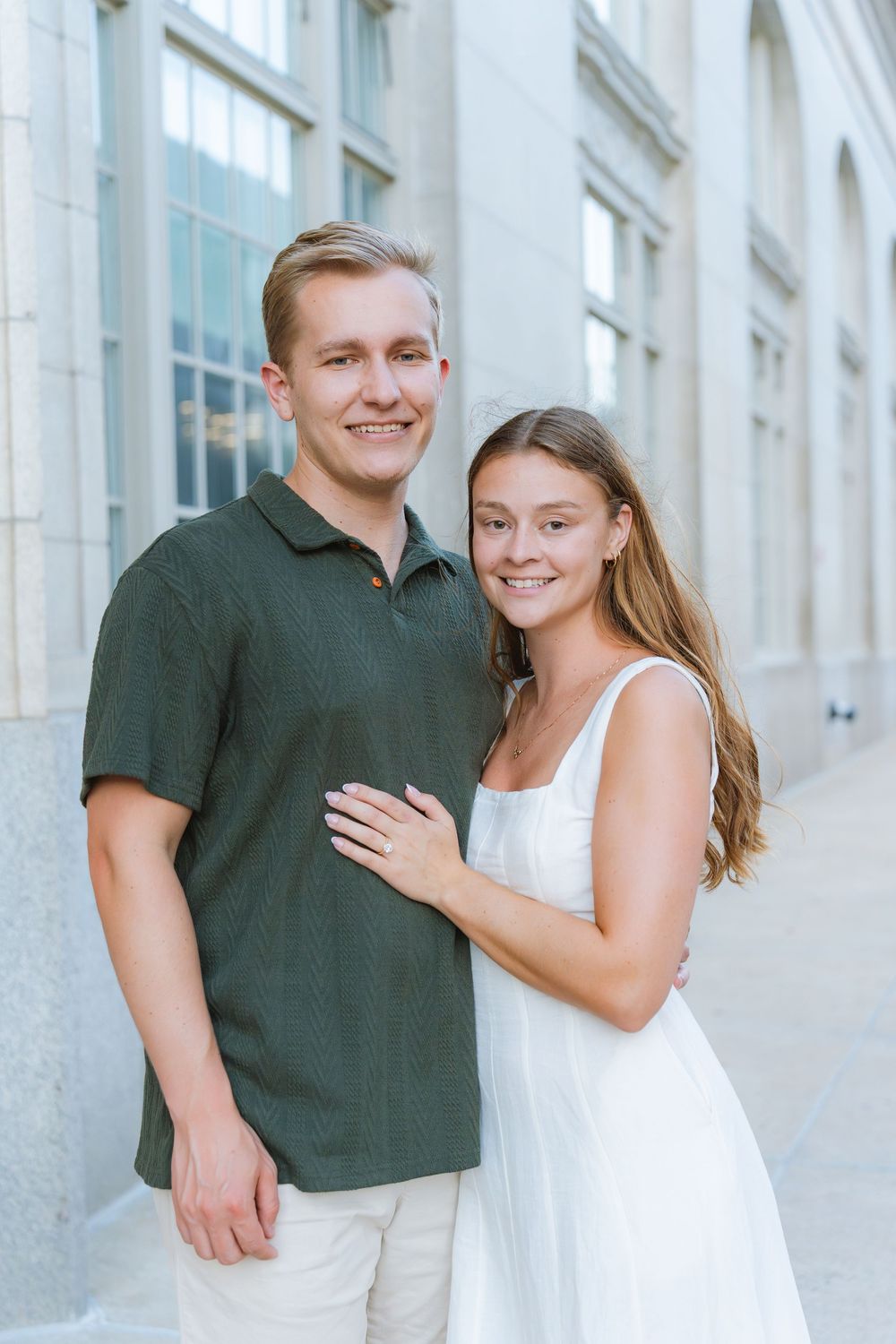 Engagement photos knoxville tennessee greensboro nc downtown