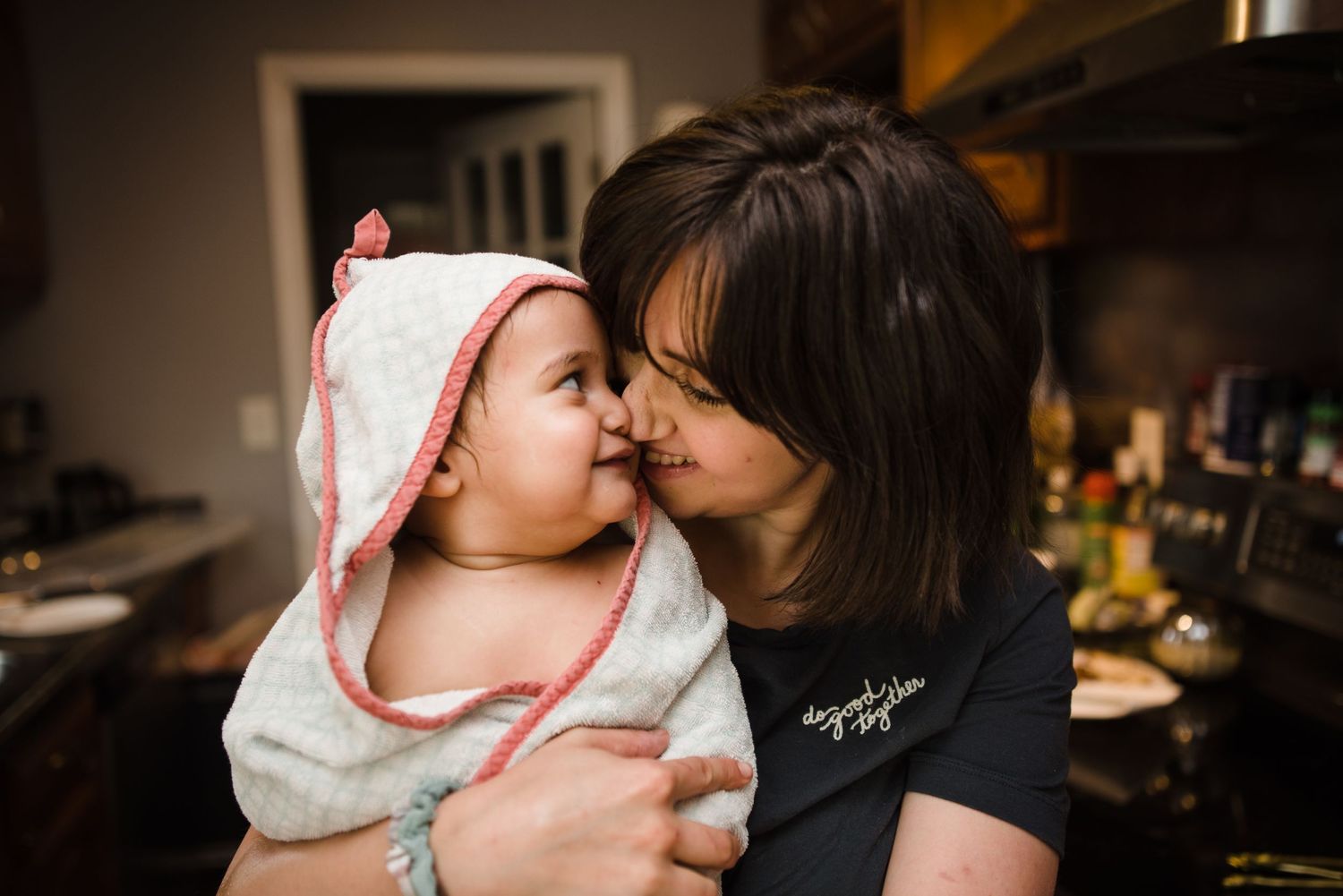 First year birthday day in the life session by Lauren Wallis Photography is sure to have lots of snuggles.