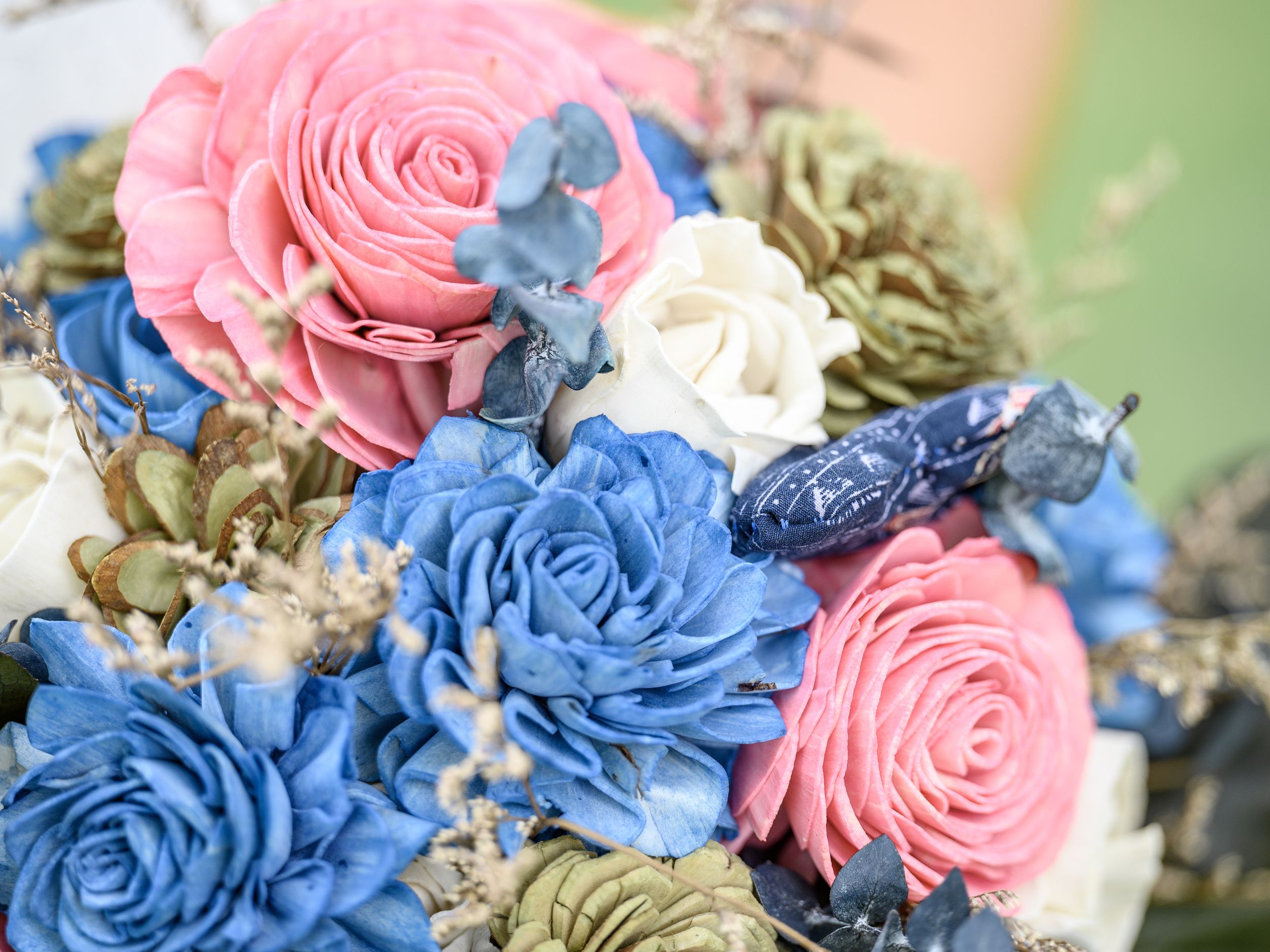Photo of a brides bouquet