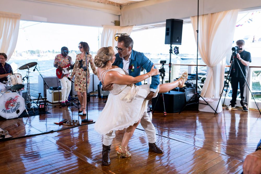 Regatta Place Summer wedding Newport Rhode Island 
Authentic candid photographer
80's themed wedding