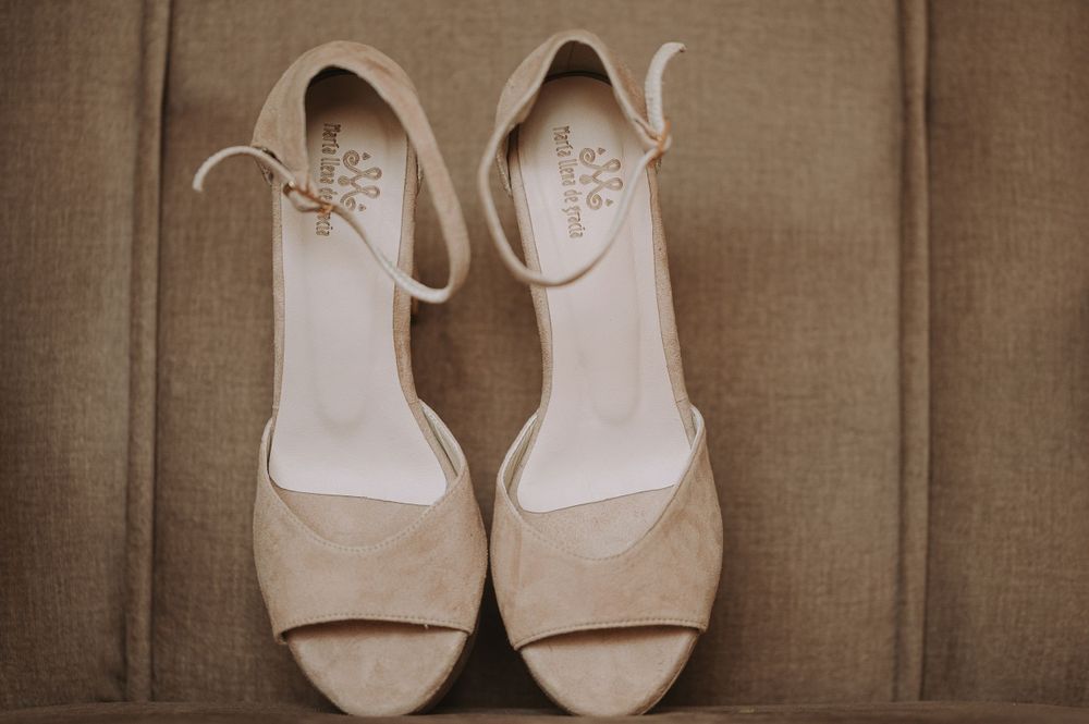 los zapatos de novia