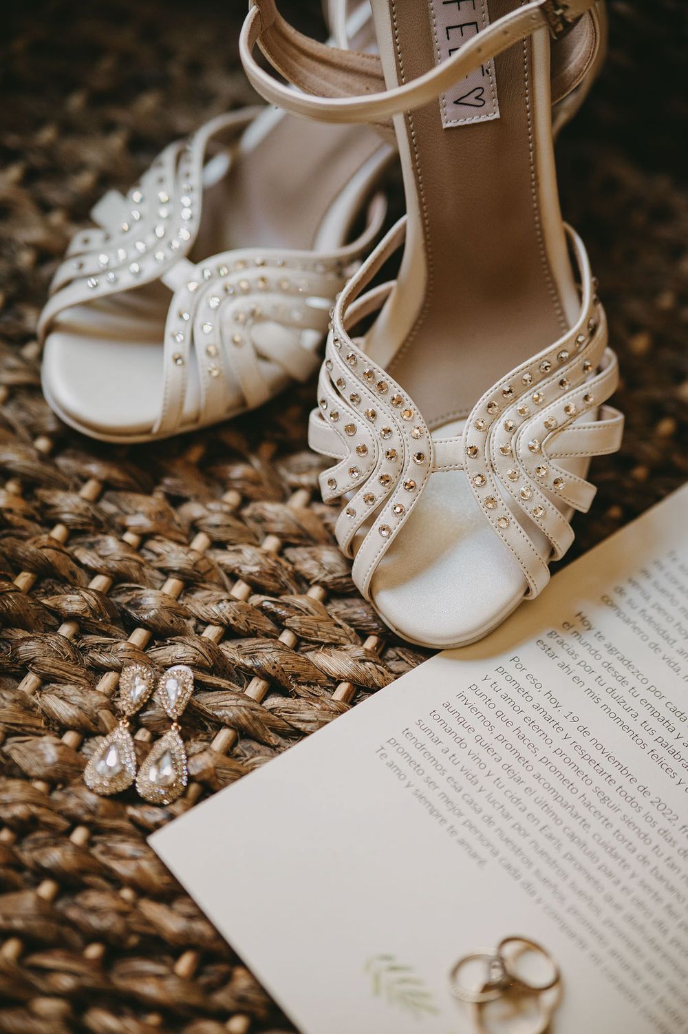 los zapatos de novia