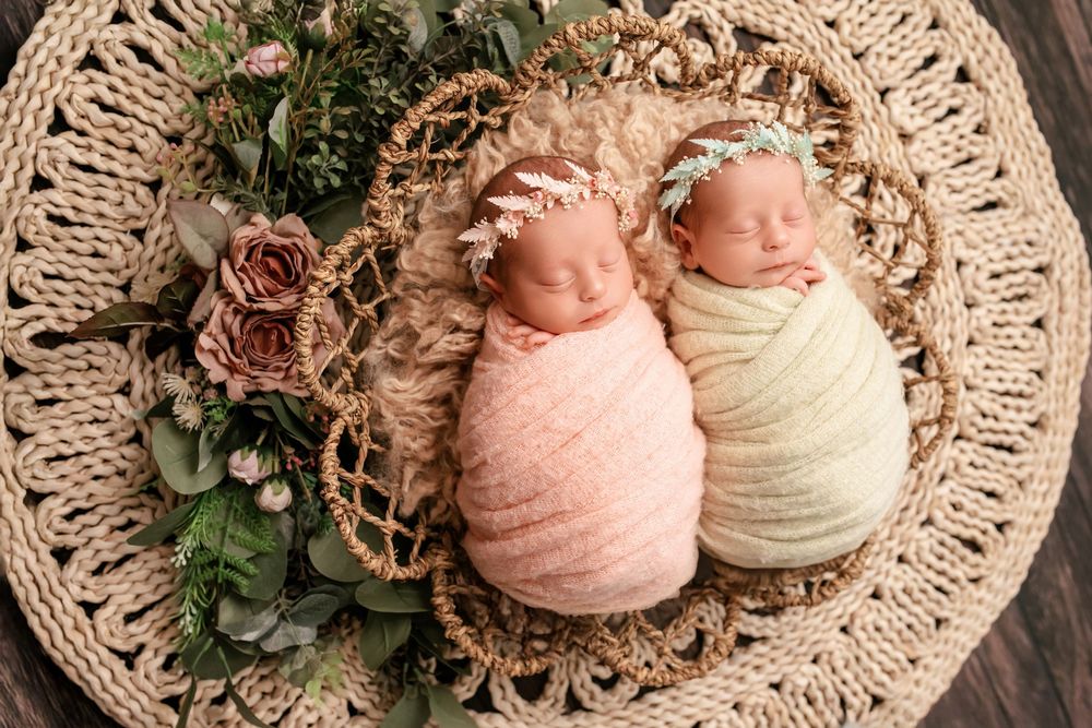 Adelaide newborn photographer Lin Photography - natural baby portrait with lightly vintage style