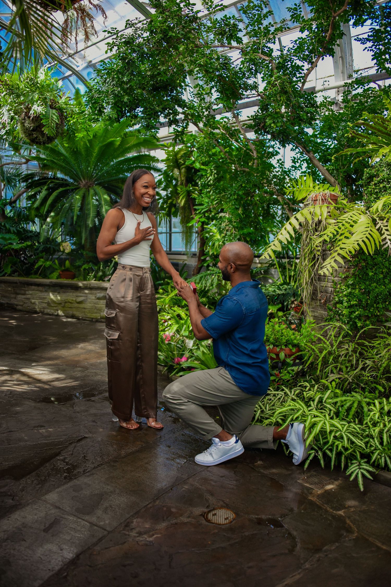 Proposal at Lewis Ginter botanical Garden