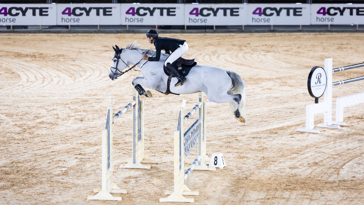 Tom McDermott & Oaks Ventriloquist competing in the 1.60m 4cyte World Cup Qualifier at Willinga Park. © Simon Scully, 2025.