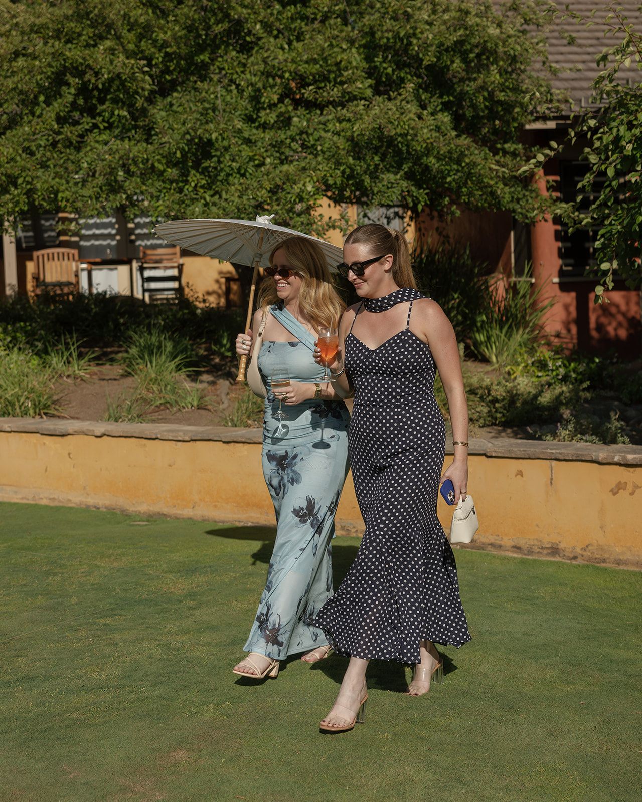 Cocktail hour at Bernardus Lodge in Carmel Valley