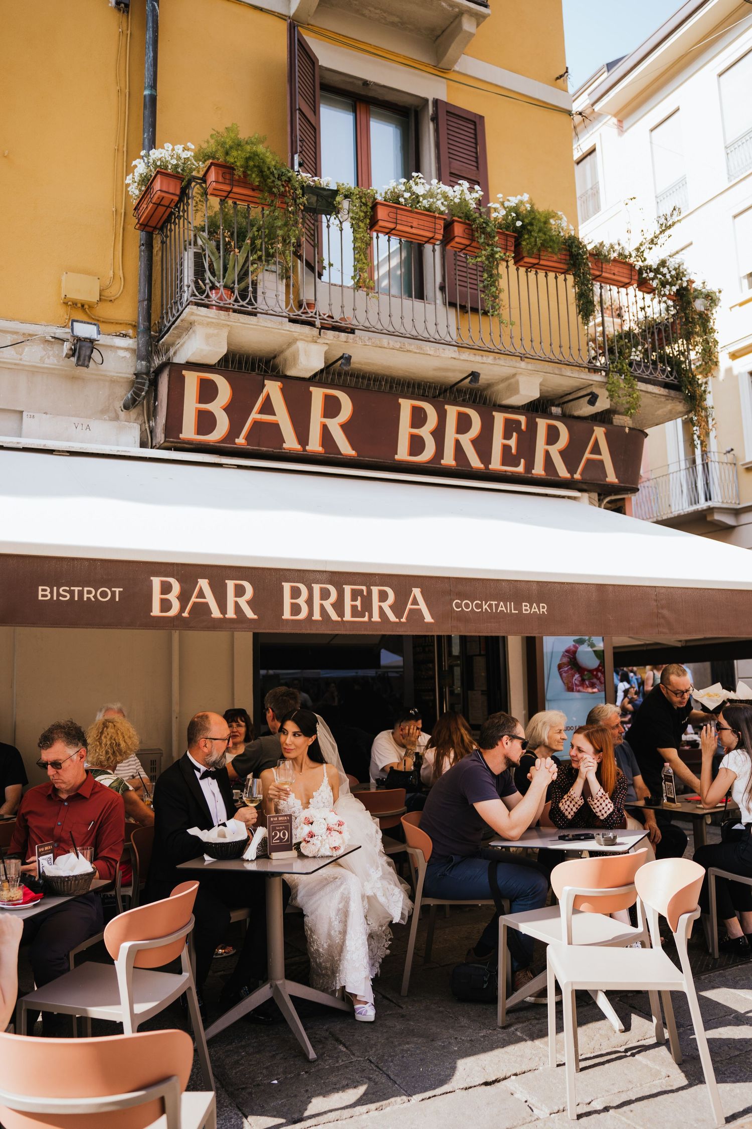 Milano Brera wedding