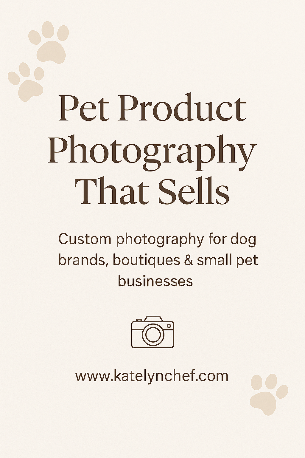 pet brand photography