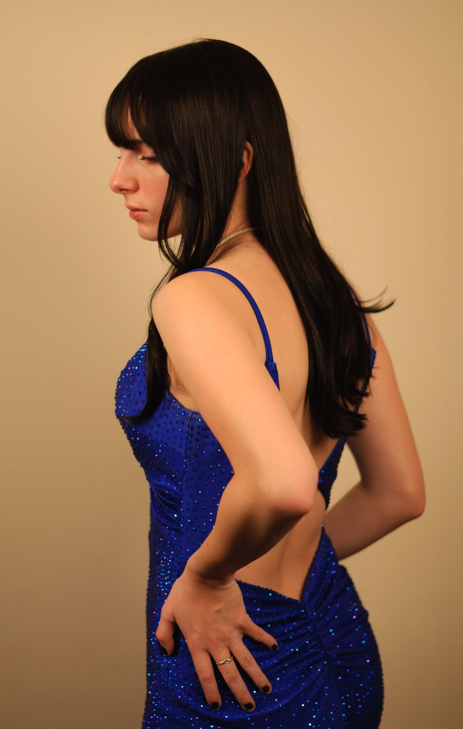 Woman in the Blue Dress - Sadie Lynn