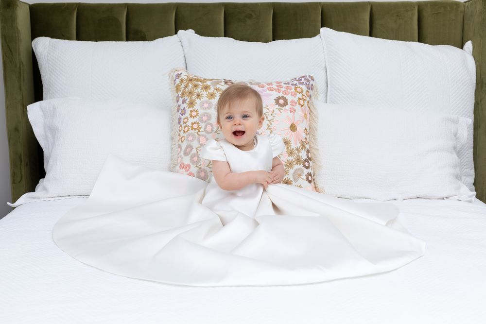 Best Christening Photography family photos in Sydney, christening gown and christening jewelry