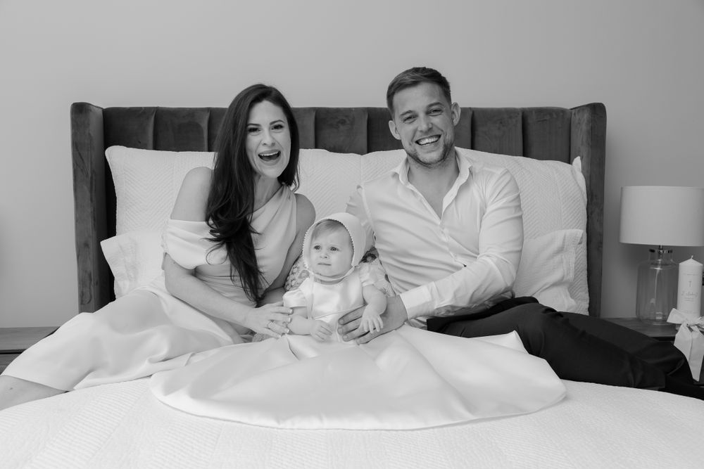 Best Christening Photography family photos in Sydney, christening gown and christening jewelry