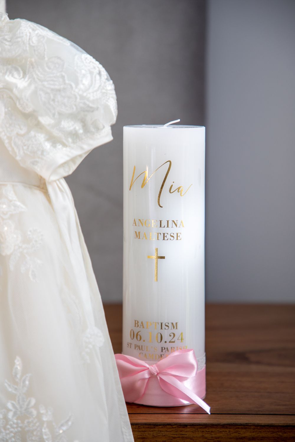 Best Christening Photography family photos in Sydney, christening gown