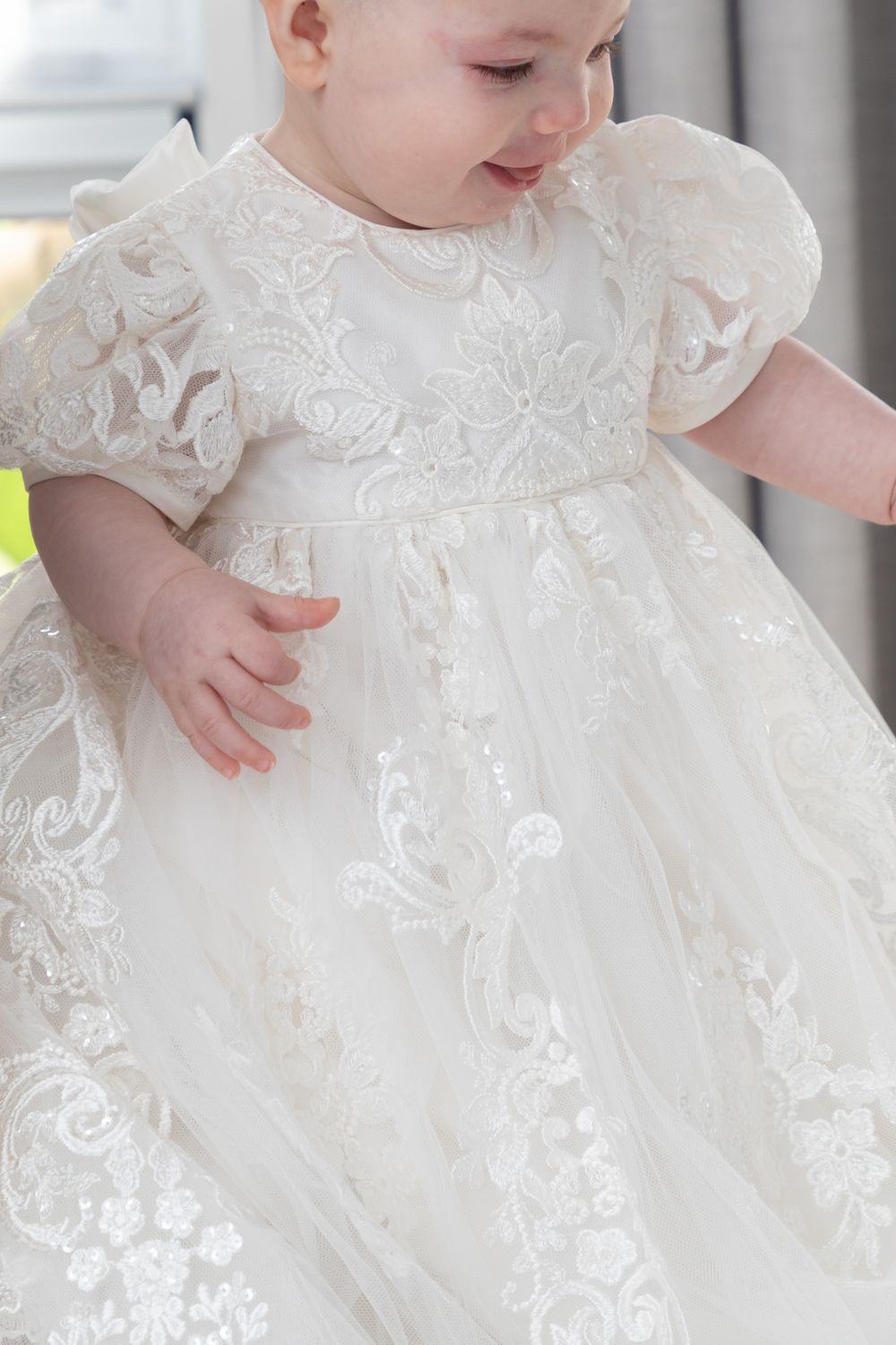 Best Christening Photography family photos in Sydney, christening gown and christening jewelry