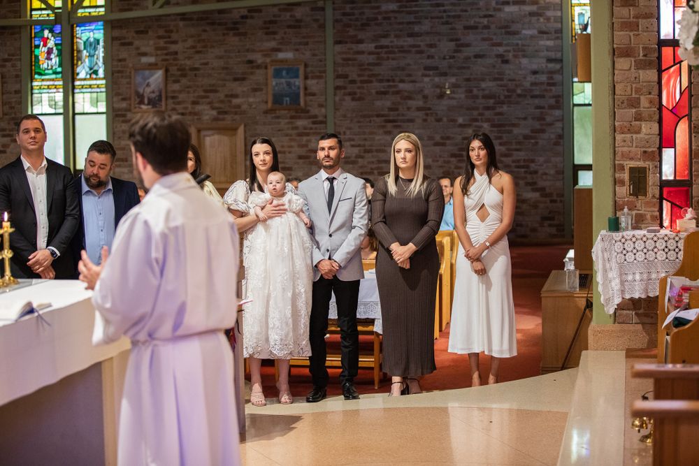 Best Christening Photography family photos in Sydney, christening gown and christening jewelry