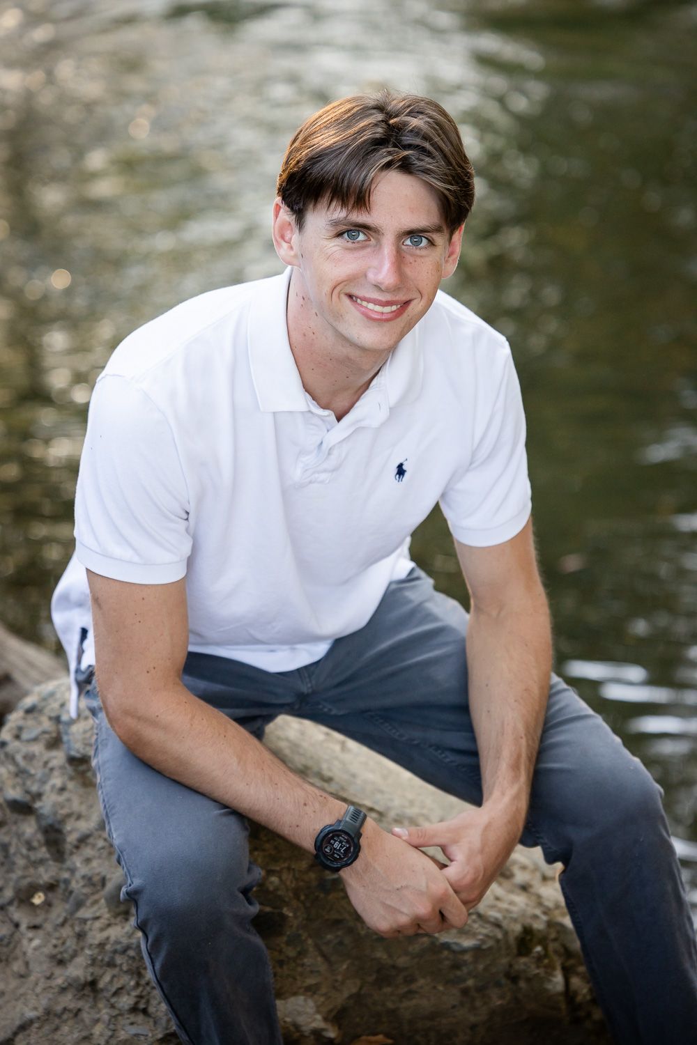 Senior portrait photography session at Vasona in Los Gatos by Cindy Tucey Photography