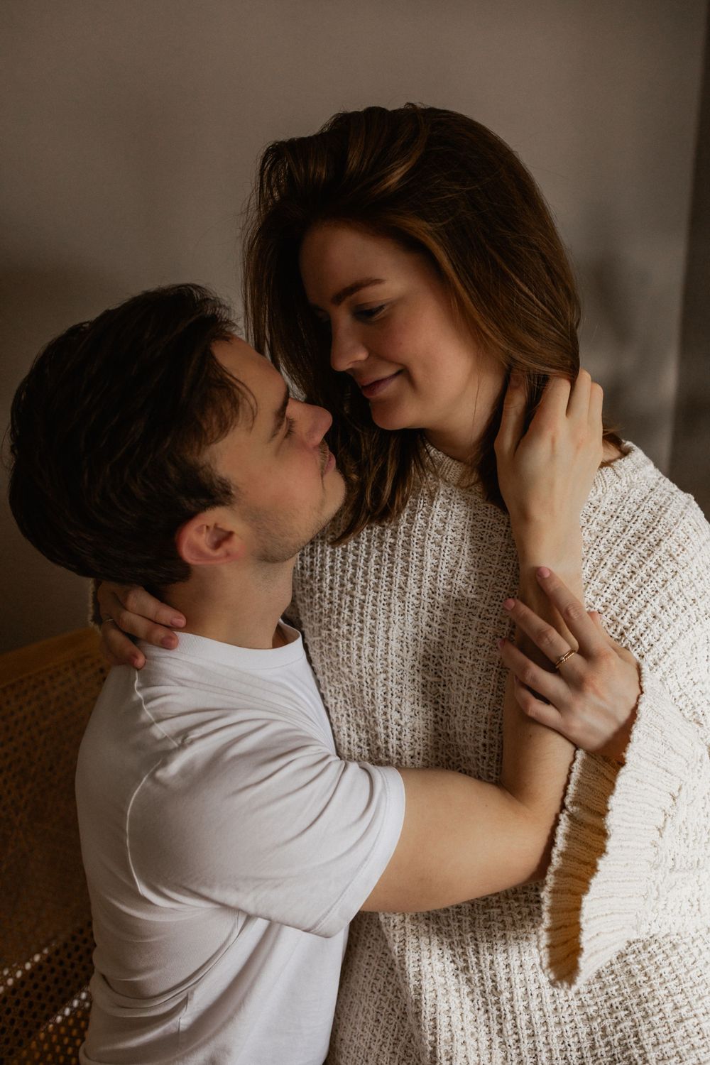 Liebespaar, Liebe, Homestory, Homeshooting, Indoor-Shooting