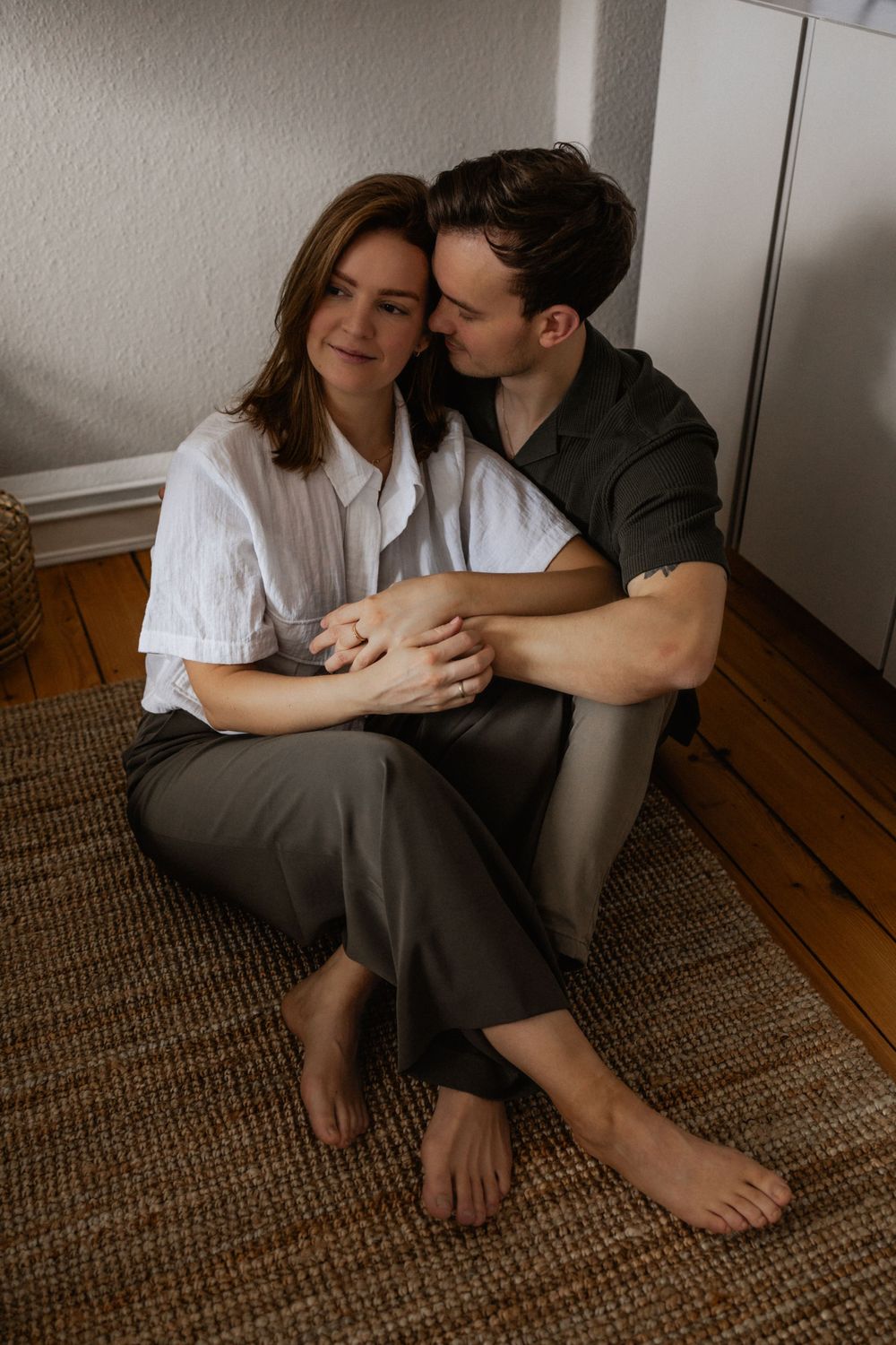 Liebespaar, Liebe, Homestory, Homeshooting, Indoor-Shooting