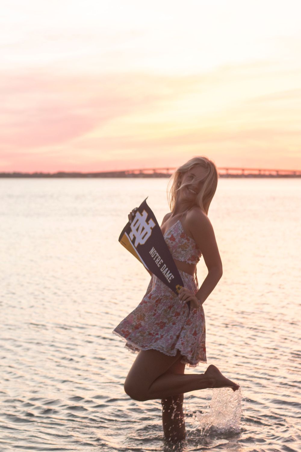 Sunset portrait session at the beach by Bella Vitale Photography, Stuart FL.