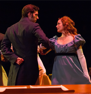 "Julianna Zinkel is a Philadelphia-based actress with extensive theater experience, including roles in Intimate Apparel, Hurricane Diane, an