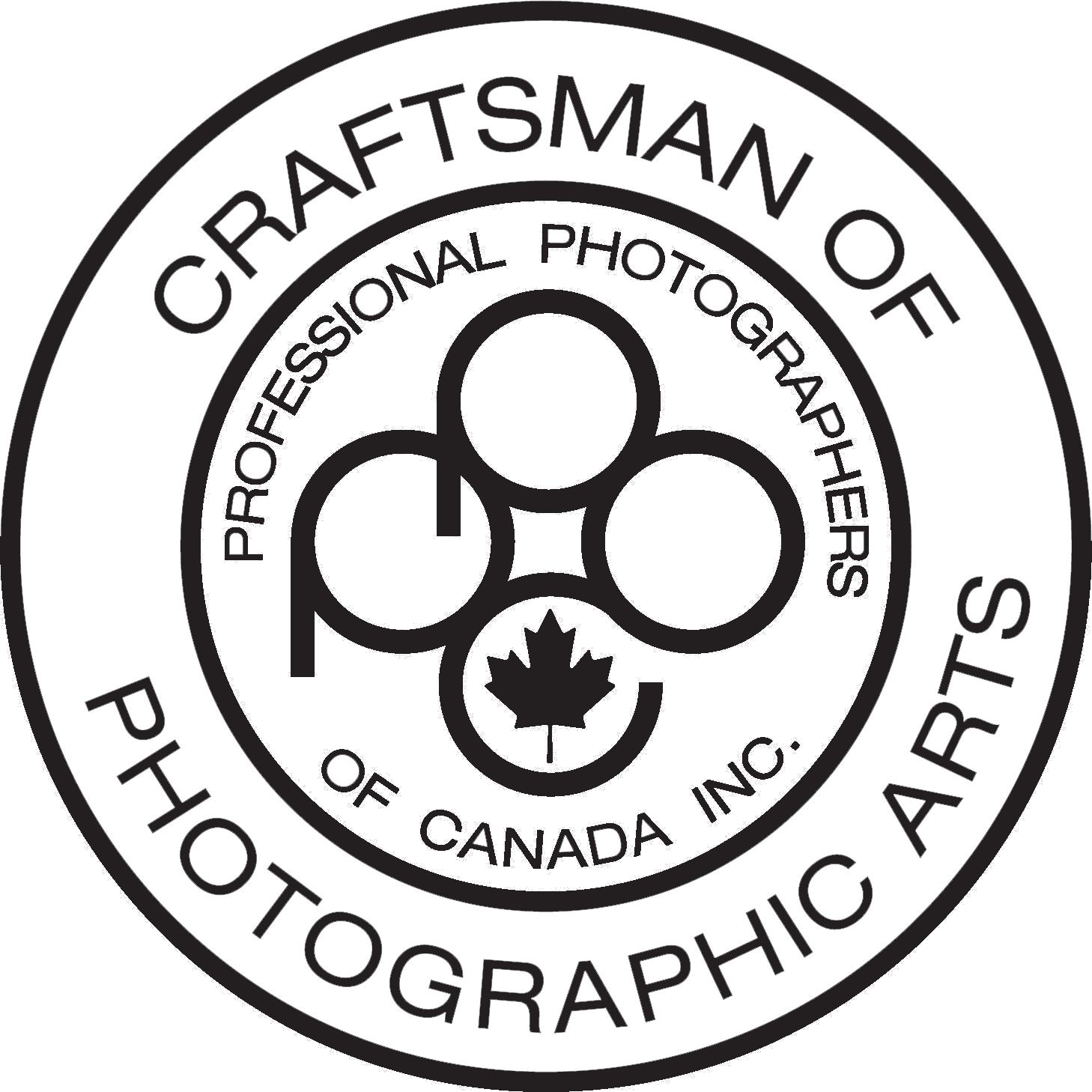 Professional Photographers of Canada Accreditation Seal