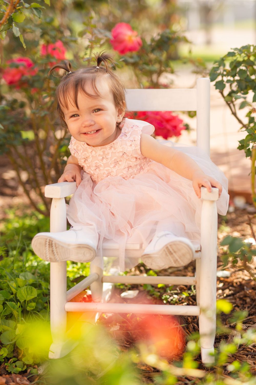 One Year Old Cake Smash at Heritage Square in Phoenix, Arizona by Jen Lynn Studios.