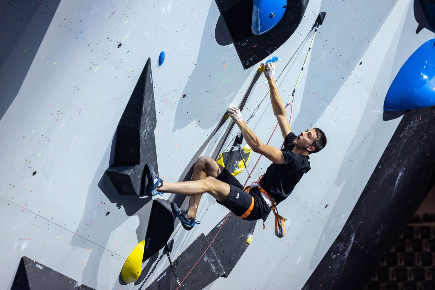 Sport climbing competition - photo by Jan Virt, Official World Climbing photographer