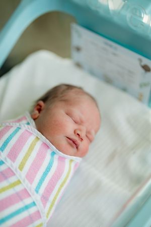 Fresh 48 Newborn session. in hospital newborn photography