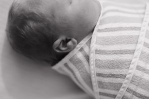 Fresh 48 Newborn session. in hospital newborn photography