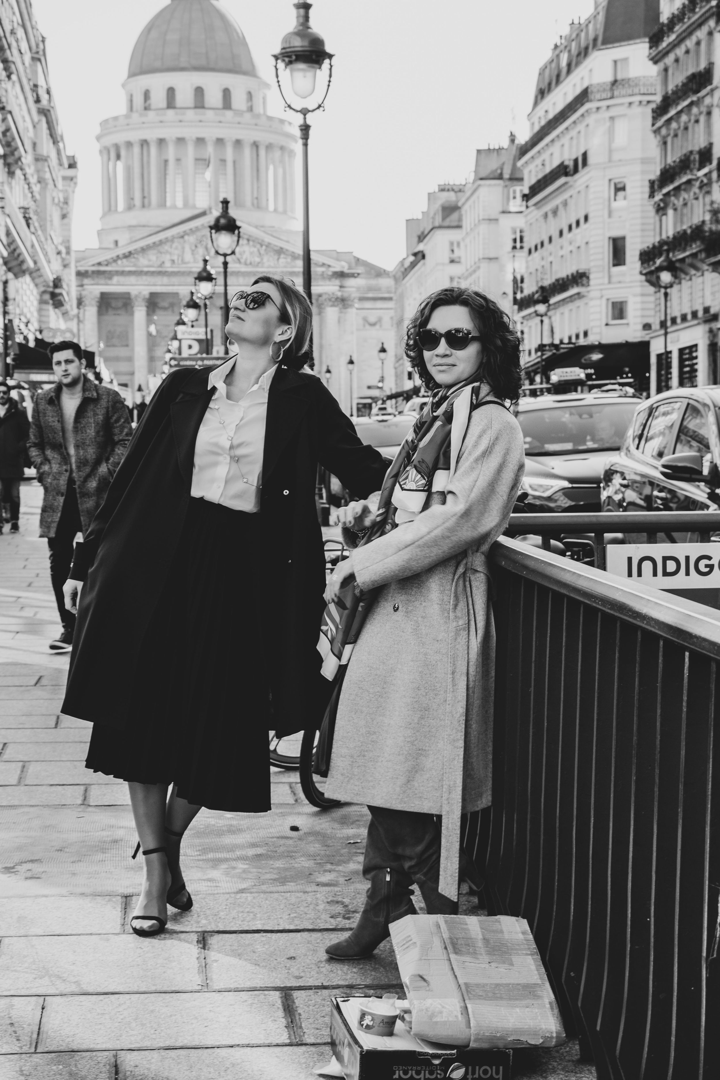 Parisian street style photoshoot