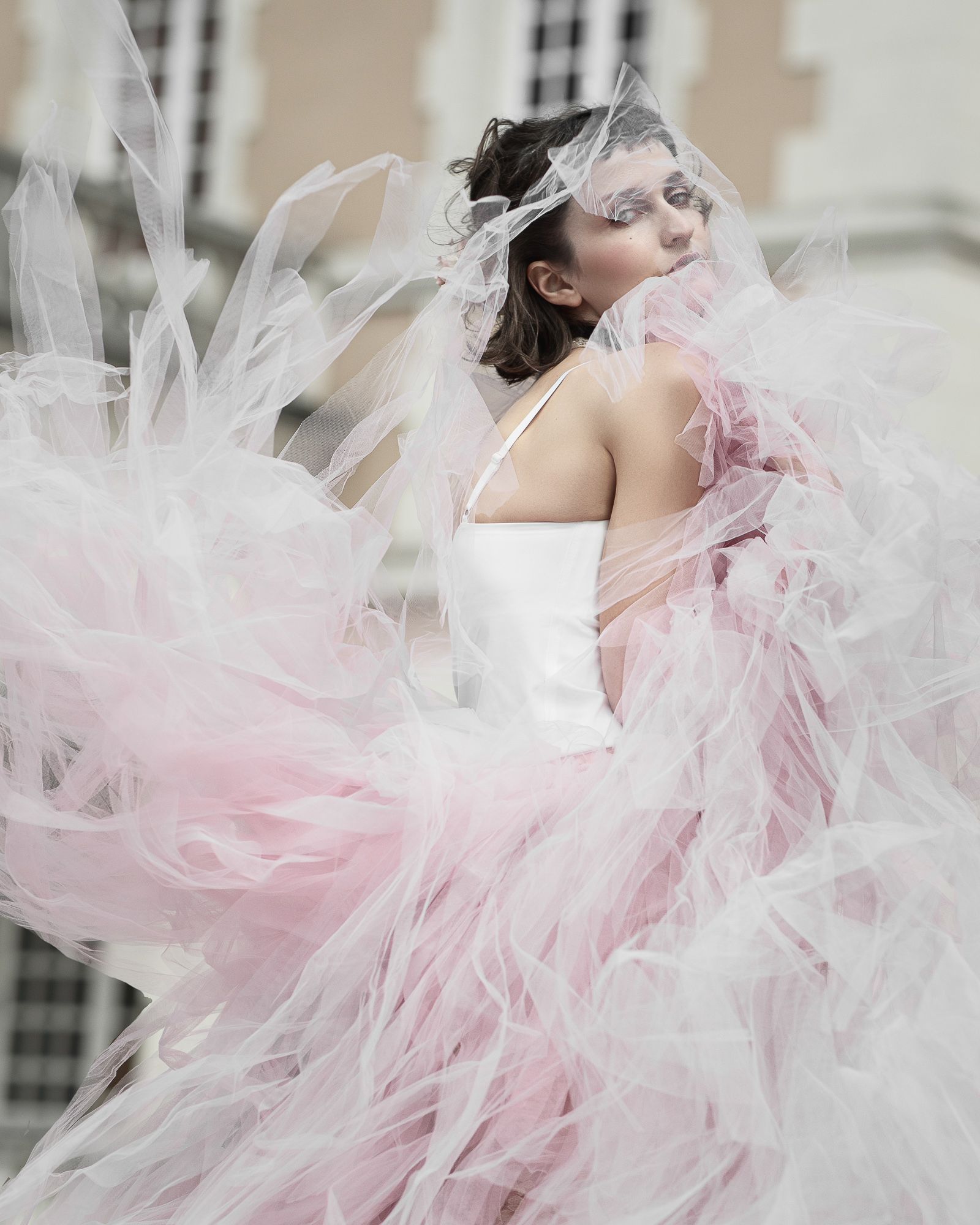 Stylish photoshoot in Paris