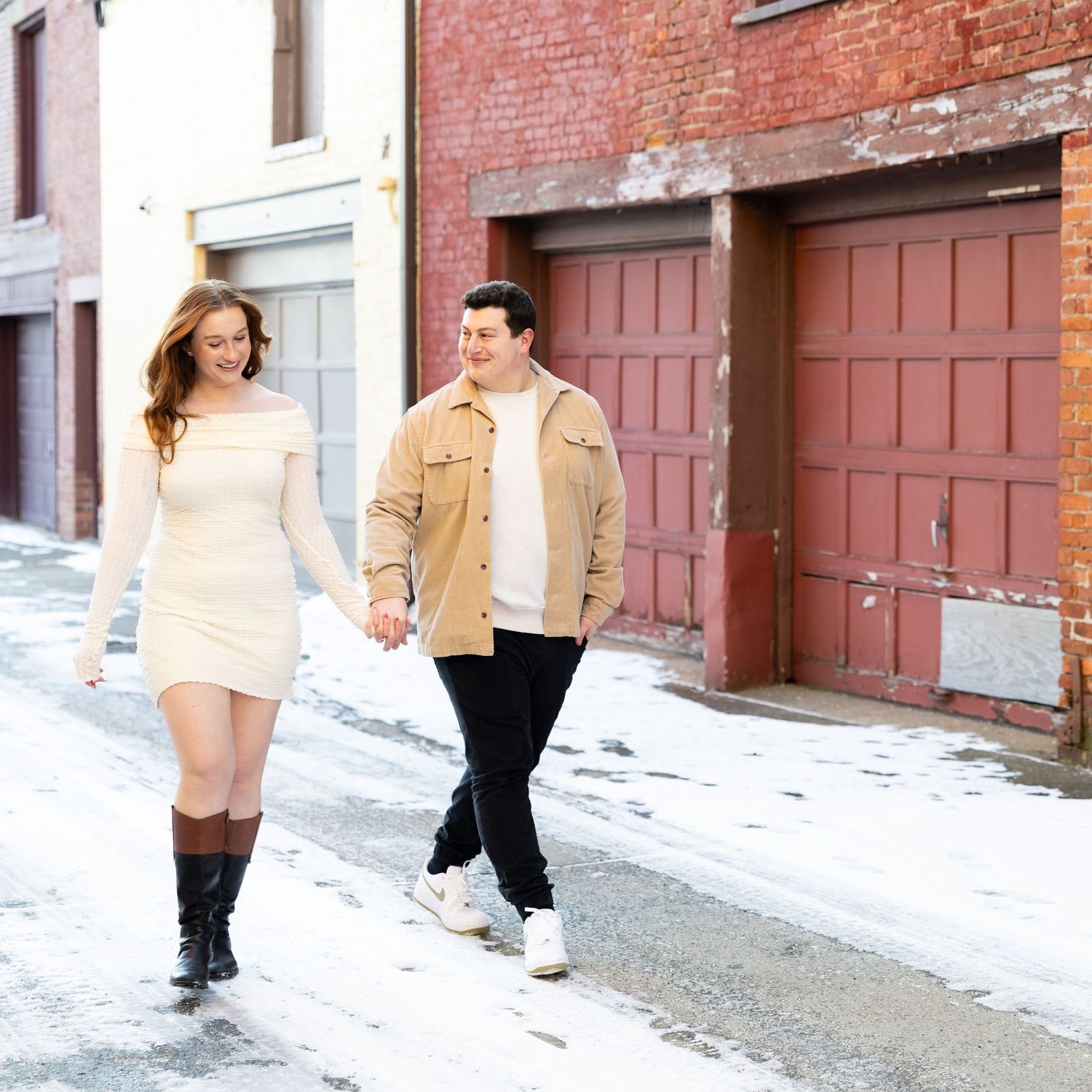 Engagement session. Troy, NY.