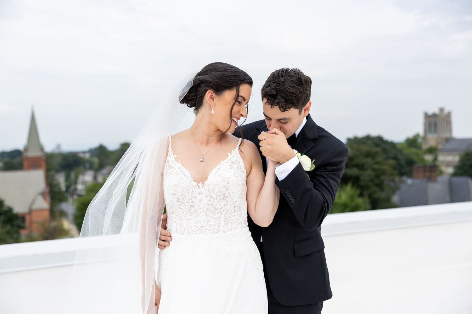 Wedding portrait, Queensbury Hotel.