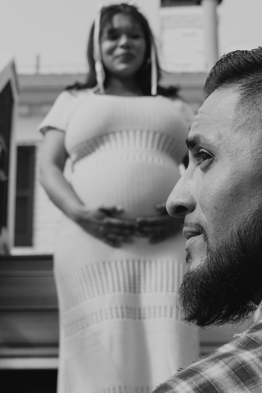 Emotional maternity session captured in Oklahoma