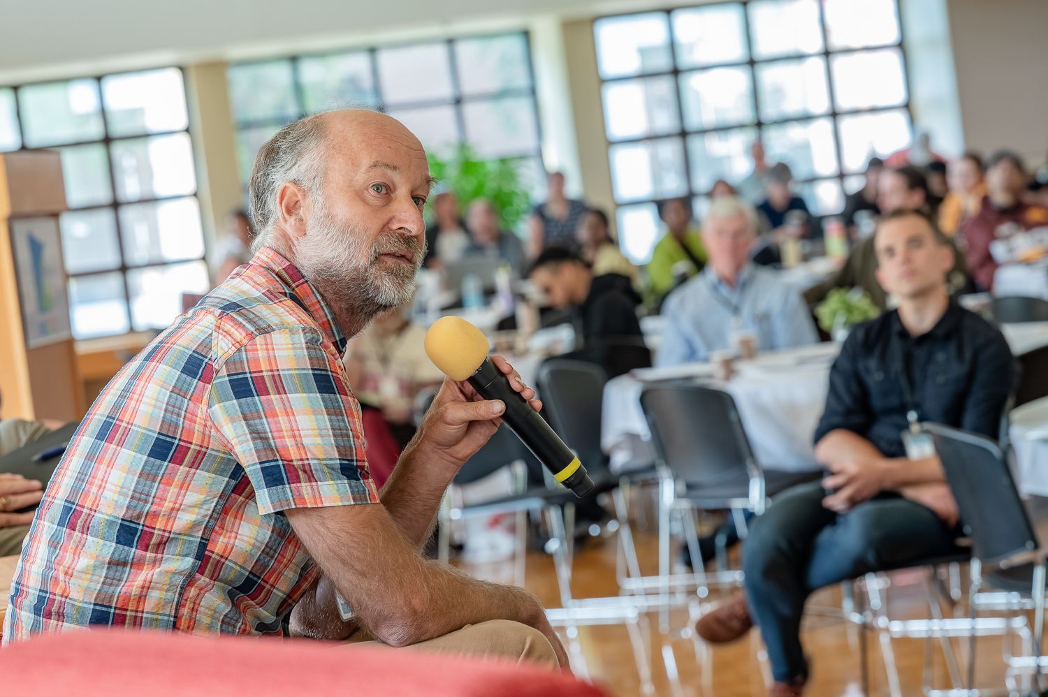Photo of man at an event.
