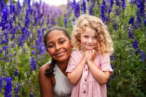 flower field photoshoot by kara jade photography
