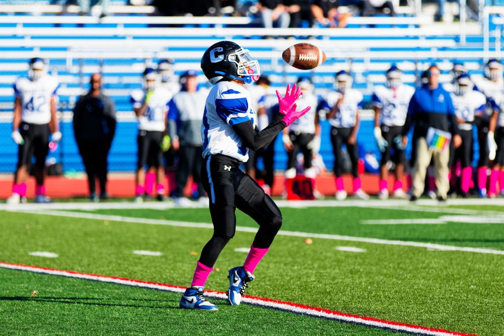 High school Football the catch