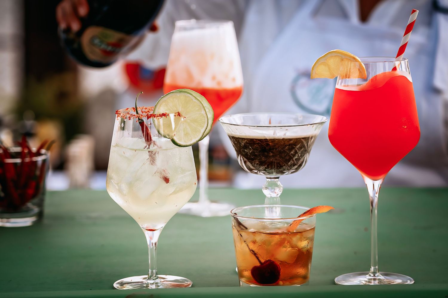 Sunday Funday special featuring Bloody Mary cocktails with $1 off promotion at Clifton restaurant.